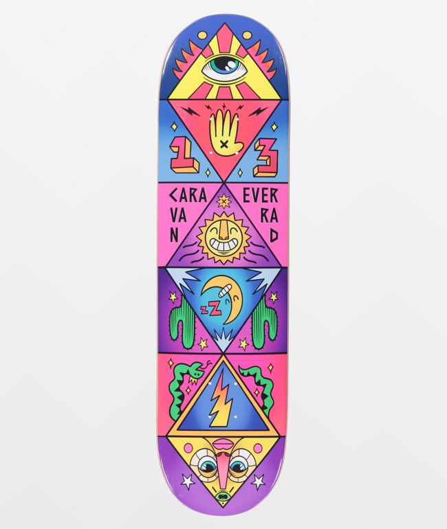 Sun & Moon 8.25" Caravan Skateboard Deck